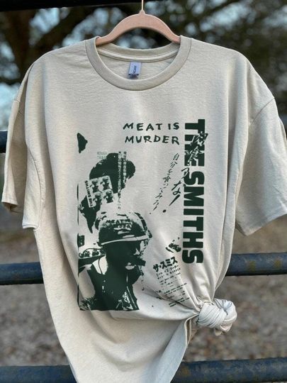 The Smiths - Meat is Murder (Japanese) (green variant) vintage T-shirt