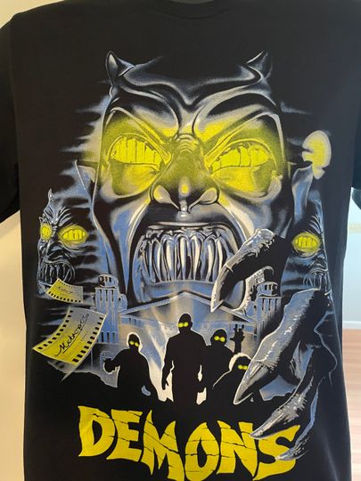 Demons T-Shirt 1985 movie Officially Licensed