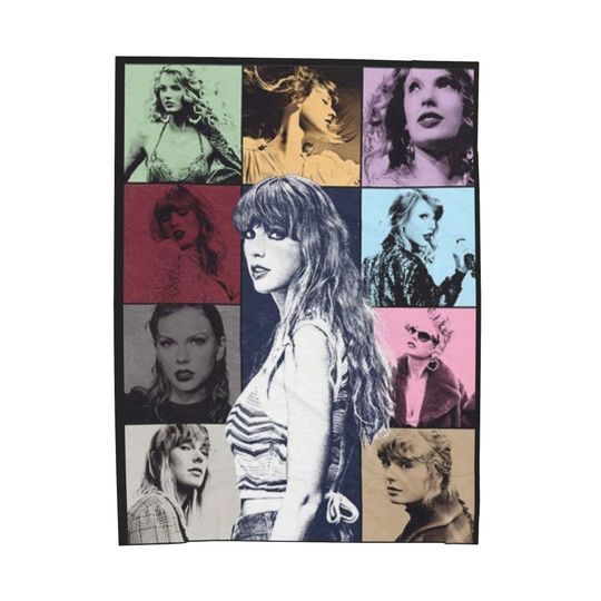 Taylor Velveteen Plush Blanket Eras Swift Tour taylor version Reputation Lover 1989