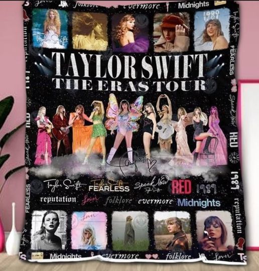 Taylor Blanket, taylor version Tour Blanket, Taylor Throw Blanket Couch Sofa