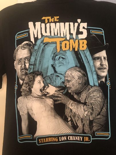 The Mummys Tomb - T-shirt, horror vibe shirt