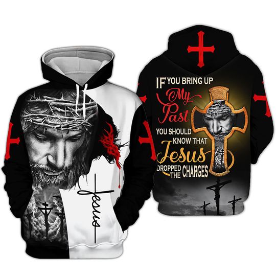Jesus Dropped The Charges Jesus Hoodies, Jesus apparel, Love Jesus shirt, Christian shirt