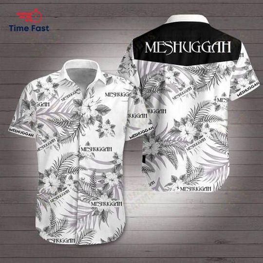 Meshuggah Rock Band Hawaiian, 3D Hawaiian Shirt S-5XL Gift Fans