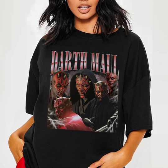 Darth Maul Shirt | Darth Maul Bootleg Shirt | Vintage Darth Maul Shirt |  Homage Shirt