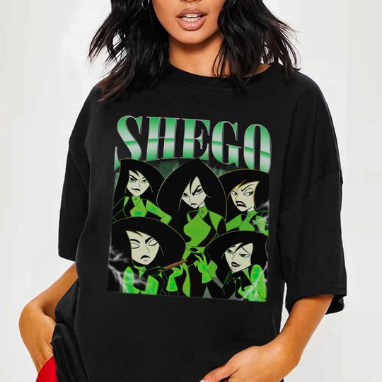 Shego Shirt | Shego Bootleg Shirt | Vintage Shego Kim Possible Shirt | Kim Possible Shirt | Magic Kingdom