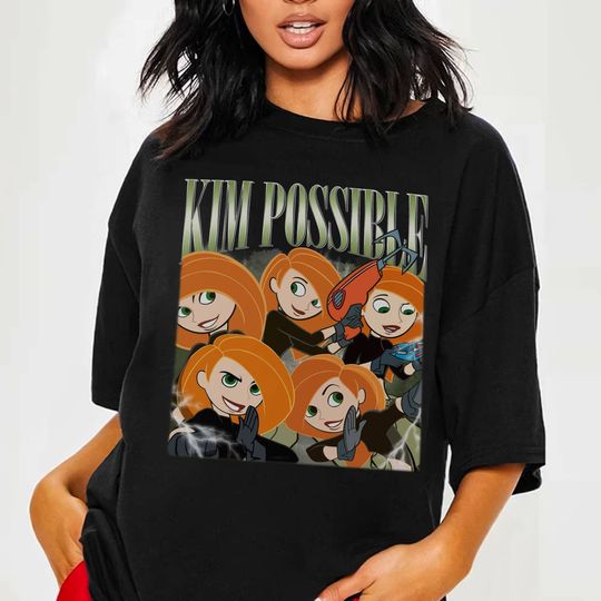 Kim Possible Shirt | Vintage Kim Possible Shirt | Kim Possible Bootleg Shirt | Retro Kim Possible Shirt