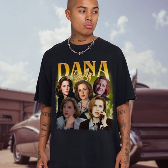 Dana Scully Shirt Vintage Dana Scully Shirt Dana Scully Bootleg Shirt The X-Files Shirt X Files Movie Shirt