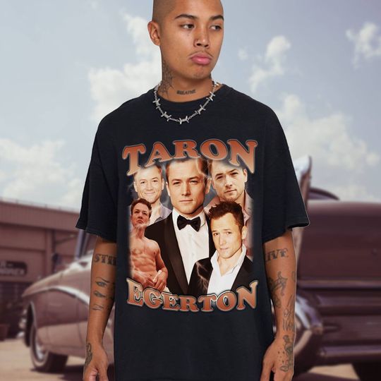 Taron Egerton Shirt Vintage Taron Egerton Shirt Retro Taron Egerton Bootleg Shirt Kingsman Shirt Kingsman Movie Shirt