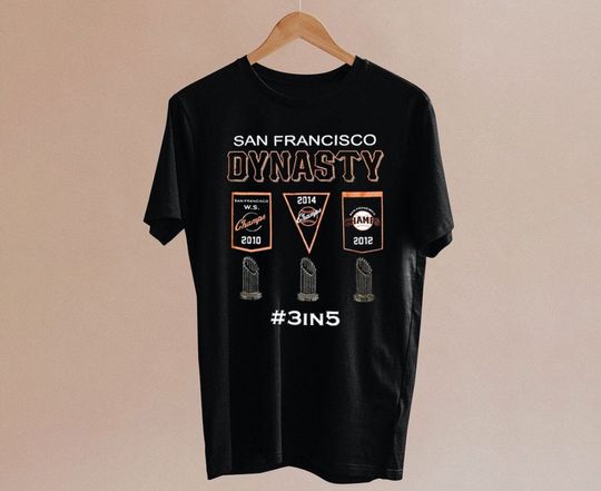San Francisco Baseball Dynasty Champs Vintage Shirt, Baseball lover, gift for dad