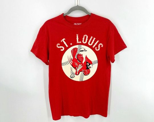 Vintage St Louis Baseball Mascot 90s Shirt, Baseball lover, gift for dad