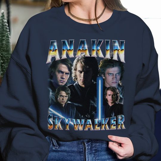 Anakin Skywalker Starwars Shirt Darth Vader Homage Shirt | Starwars Bootleg Rap Tee Shirt