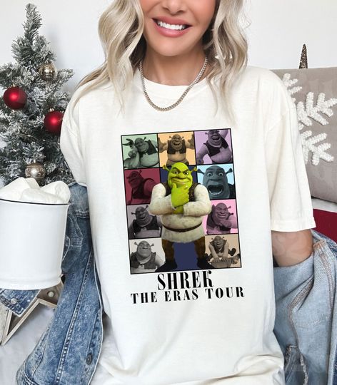 Shrek The Er as Tour Funny Shirt Disney Shrek and Fiona Shirt, Funny Trending Shrek Meme Gift for Shrek Lover, Shrek Costume