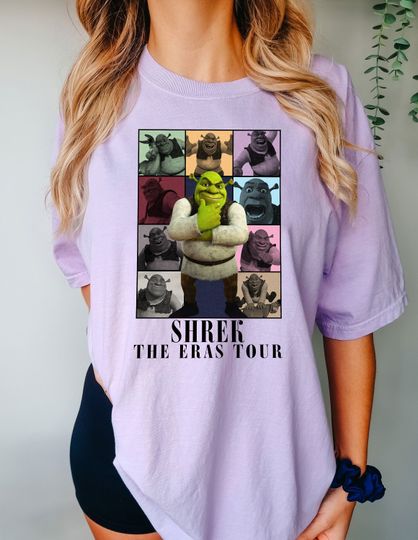 Shrek The Er as Tour Funny Shirt Disney Shrek and Fiona Shirt, Funny Trending Shrek Meme Gift for Shrek Lover, Shrek Costume