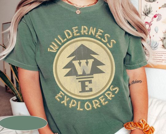 Vintage Disney Pixar Up Shirt, Wilderness Explorer Badge Patch T-shirt