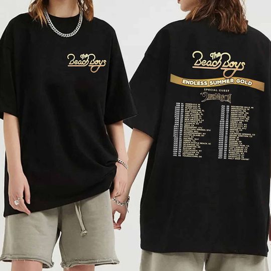Beach Boys - Endless Summer Gold 2024 Tour Shirt, Beach Boys Band Fan Shirt