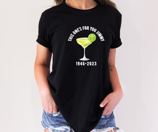 This One's For You Jimmy Tee, Retro Jimmy Buffett In Memory Of Jimmy Buffett Shirt