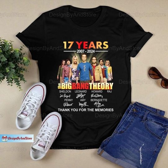 The Big Bang Theory shirt, Theory 17th Anniversary Shirt