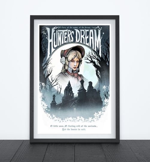 HUNTER'S DREAM DOLL, Video Game Poster, The Doll, Gaming Poster, Video Game Wall Art