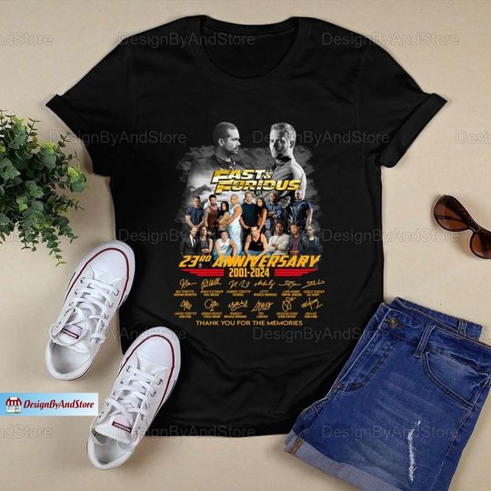 Fast & Furious Shirt,  Fast Furious Memories Shirt, Dominic Toretto Shirt, Paul Walker S