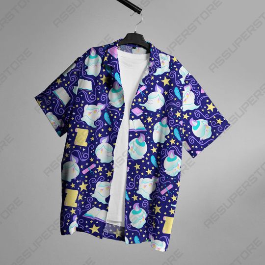Litwick Hawaiian Button-Up Shirt Tropical Fashion Litwick Shirt Gift
