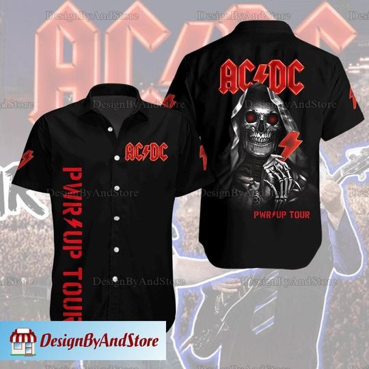 AC-DC Band Shirt, Pwr Up Tour Shirt, AC-DC Tour Shirt, AC-DC Shirt, Rock Band Shirt