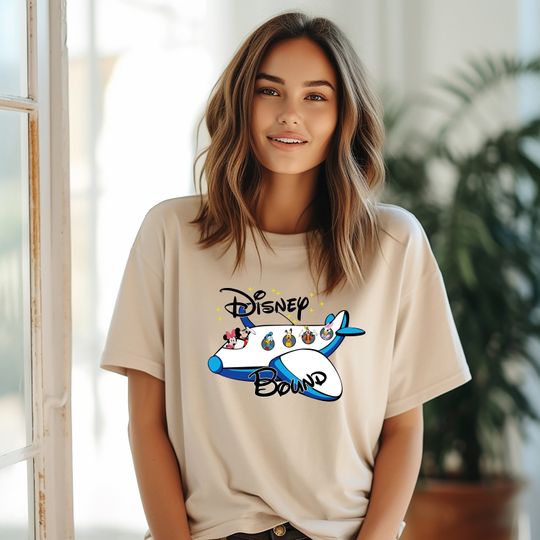Disney Bound Shirt, Disney Airplane Design T-Shirt, Disney Family Shirts