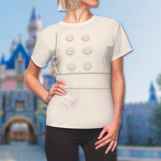 Animated Chef Costume Cosplay 3D Shirt, Rat The Chef Halloween Costume Shirt