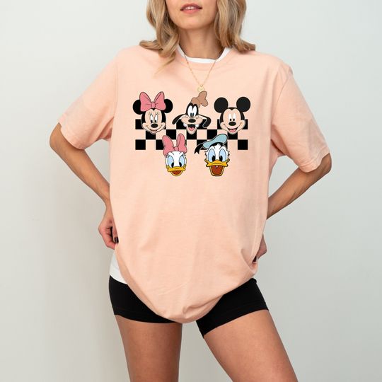 Disney Matching Shirts, Disney Retro T-Shirt, Minnie and Mickey Retro Sweatshirts, Matching Disney Shirts