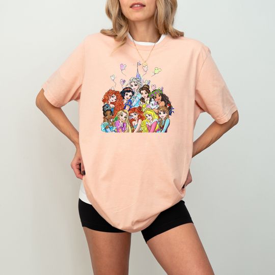 Disney Princess Shirt, Disney Vacation T-Shirt, Family Vacation Shirt, Disney Watercolor Castle, Princess Fun Gift