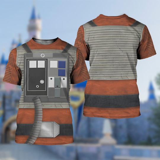 Rebel Flight Suit Galaxy Hero Characters Costume Men 3D Shirt