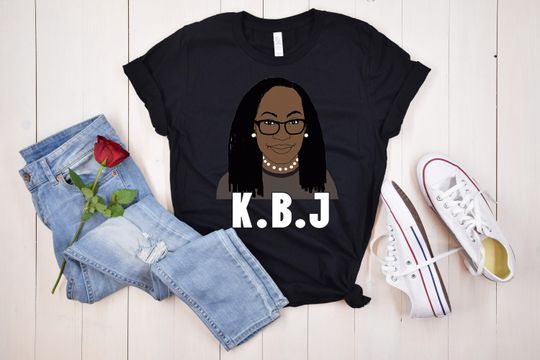 Notorious KBJ  - Ketanji Brown Jackson Black History African Woman Judge Law T-shirt