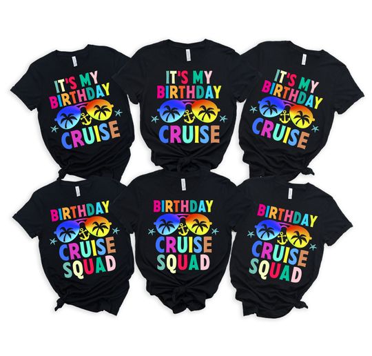 It's My Birthday Cruise Shirt, Birthday Cruise Shirt, Birthday Cruise Squad Shirt, Cruise Shirts, Family Cruise Shirts, Group Cruise Shirt