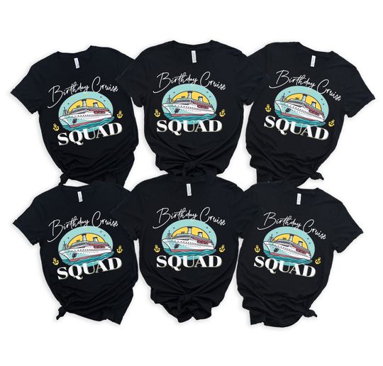 Birthday Cruise Squad Shirt, Cruise Shirts, Family Birthday Cruise Shirt, Cruise Squad Shirt, Birthday Cruise Shirt, Birthday Cruise Squad