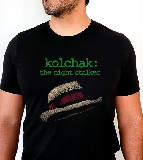 Kolchak Shirt The Night Stalker Tee Shirt  Horror Shirts