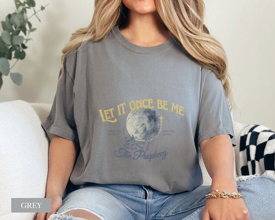 Let It Once Be Me Tshirt, The Prophecy Shirt, TTPD Inspired Tshirt