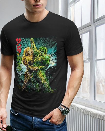 The War of the Gargantuas T Shirt Kaiju Tees Classic Monster T-Shirt Horror Fan Tee