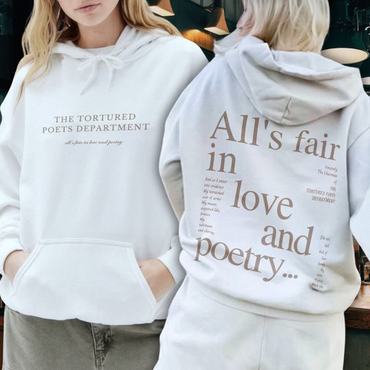 The Tortured Poets Department TTPD Merch Taylor Hoodie