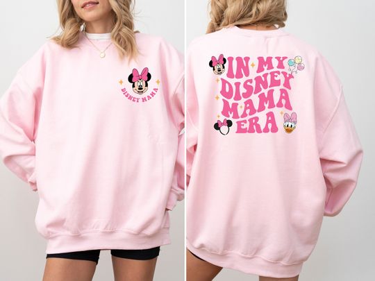 In My Disney Mom Era Shirt, Disney Mom Shirt, Disney Mama Sweatshirt, Disney Mothers Day Shirt, Minnie Mom T-Shirt
