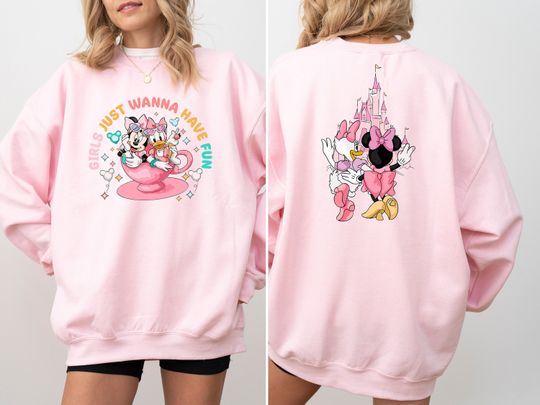 Disney Minnie Daisy Summer Shirt, Disney Besties Shirt, Disneyworld Sweatshirt, Disney Summer Shirt
