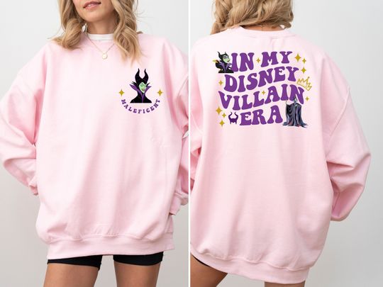 Disney Villains Shirt, Disney Funny Villain Era Sweatshirt, Maleficent Shirt, Evil Queen Tee, Ursula Cruella Shirt