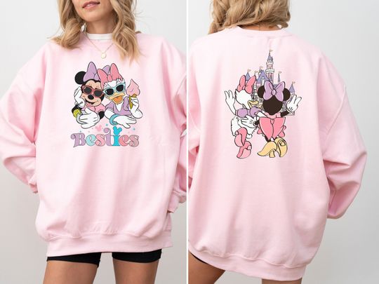 Minnie and Daisy Bestie Shirt, Best Friends Sweatshirt, Disneyworld Shirt, Disneyland Girl Trip Sweatshirt