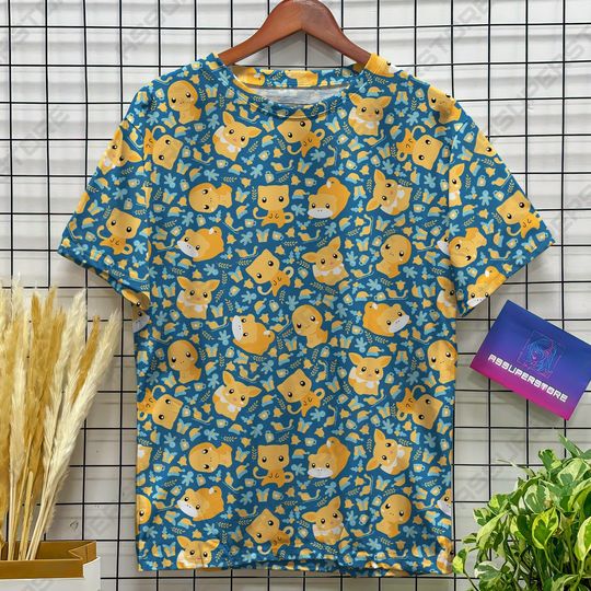Charmander Evee Funny Tshirt Slowpoke Cute Design Tshirt for Unisex Anime Japanese Tee
