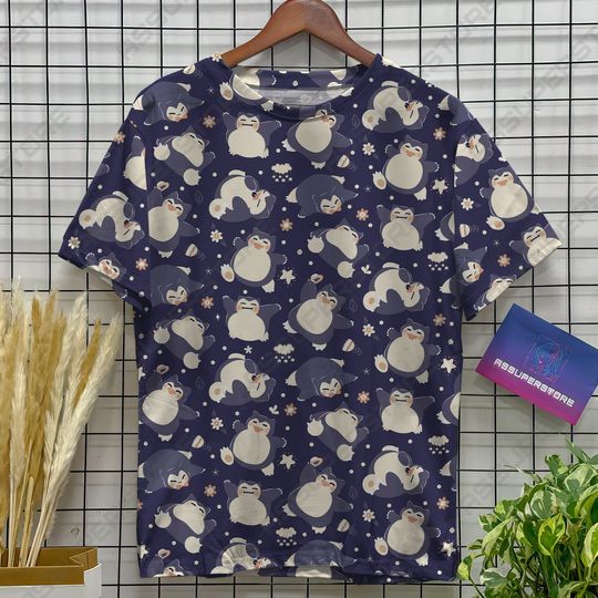 Sn Lax Cute Funny Tshirt Sn Lax Sleep Design Tshirt for Men Women Anime Graphic Tee