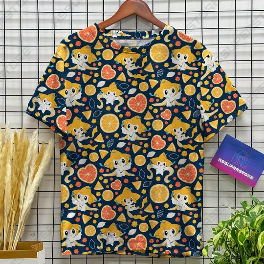 Jirachi Love You Tshirt Designs, Jirachi Cute Tropical Tshirt, Print 3D Men Women Gift