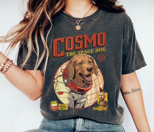 Cosmo the Space Dog Shirt, Guardians of the Galaxy Volume 3 Shirt, Marvel Movie , Family Matching Tee Gift Ideas