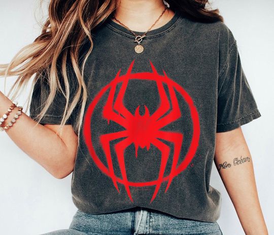 Miles Symbol Shirt,  Miles Morales Shirt, Across The Spider-Verse T-shirt