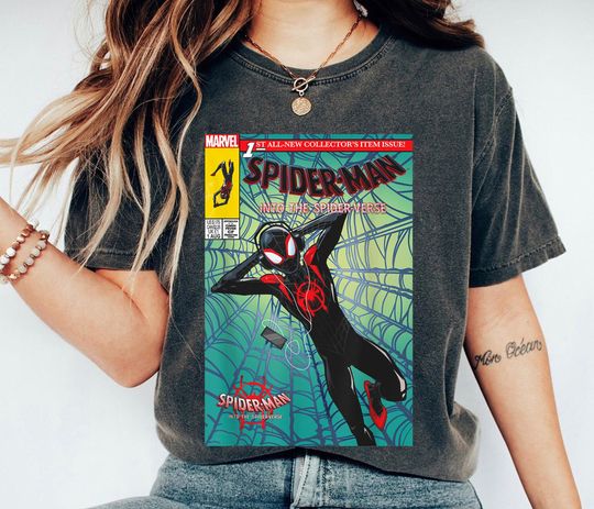 Spider-Man Comic Shirt, Spider-Man 2023, Miles Morales Shirt, Across The Spider-Verse Shirt