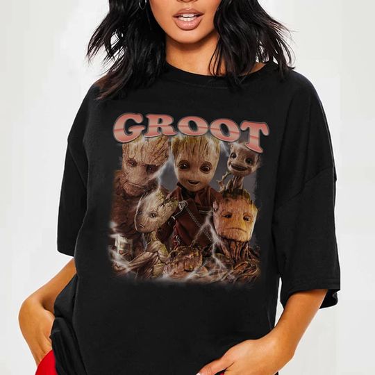 Vintage Groot Shirt | Bootleg Swole Groot Shirt | Guardians Of The Galaxy Shirt | Gotg3 Shirt | Superhero Shirt
