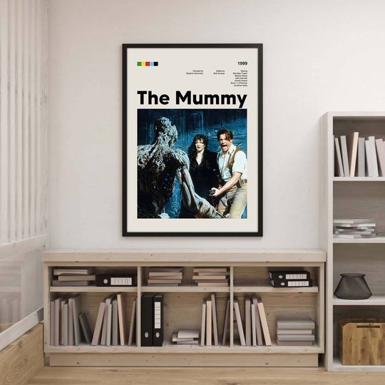 The Mummy Poster The Mummy 1999 Movie Poster Rick O'Connell Evelyn O'Connell Poster