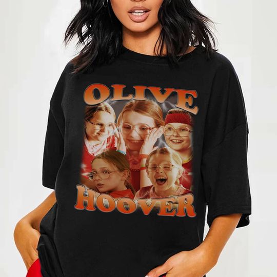 Olive Hoover Shirt | Vintage Olive Hoover Shirt | Olive Hoover Bootleg Shirt | Little Miss Sunshine Movie Shirt